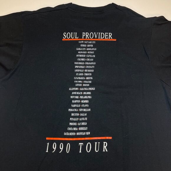 Vintage MICHAEL BOLTON Concert TEE T SHIRT Sz Mens L Screen Stars 1990 90's - Picture 3 of 5